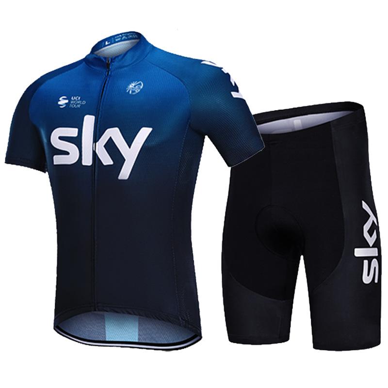 Khuyến mại quần áo đi xe đạp mùa hè mới nam ngắn tay nhanh khô thoáng khí hàng đầu phù hợp với xe đạp leo núi