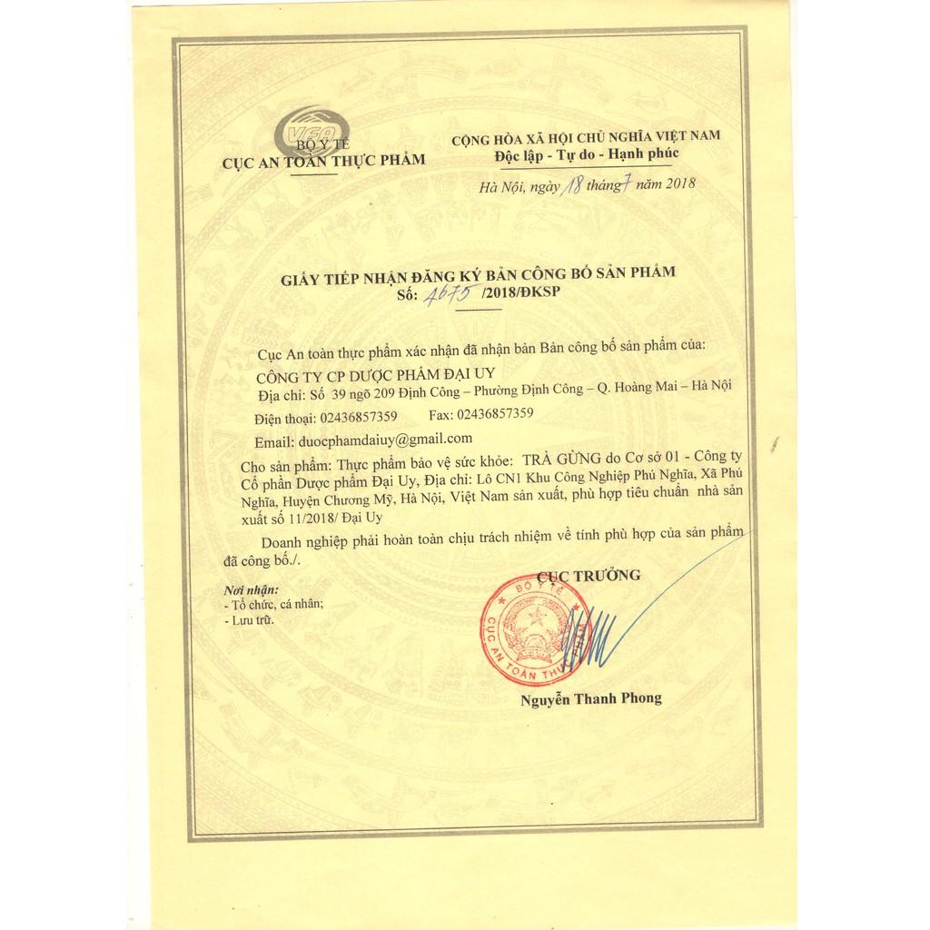Trà gừng Đại Uy