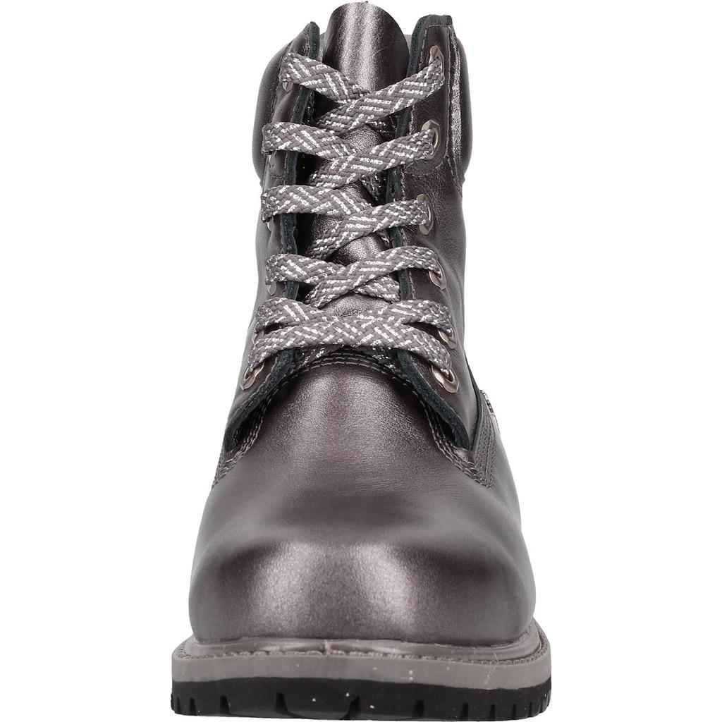 Giày Boot Cổ Cao Nữ Timberland 6-inch Premium Metallic Xám TB0A24HYFQ