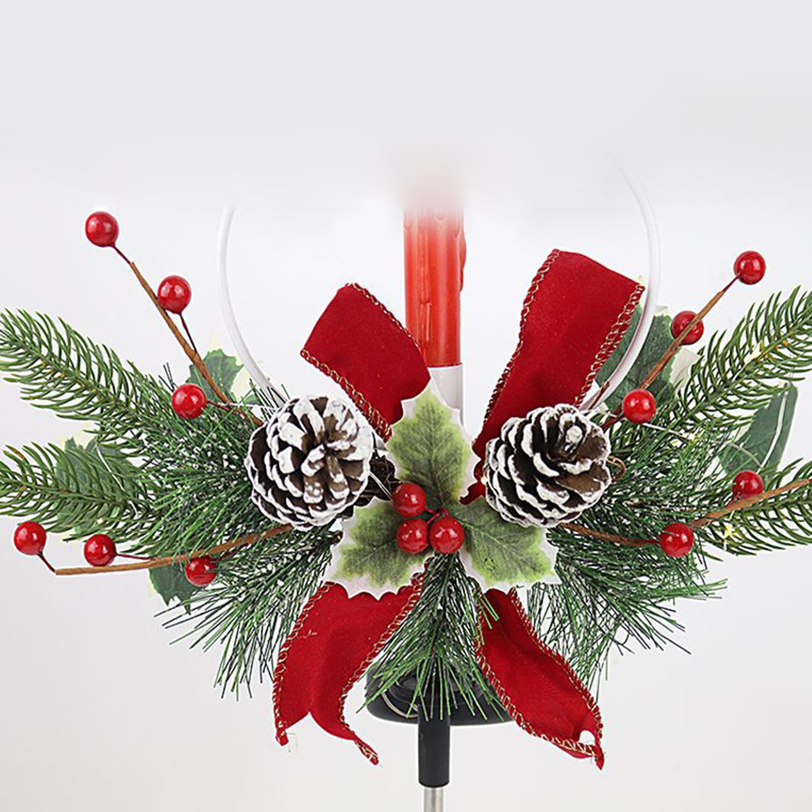 Solar Snowman Lamp Candle Ground Transparent Ornament for Walkway Sidewalk