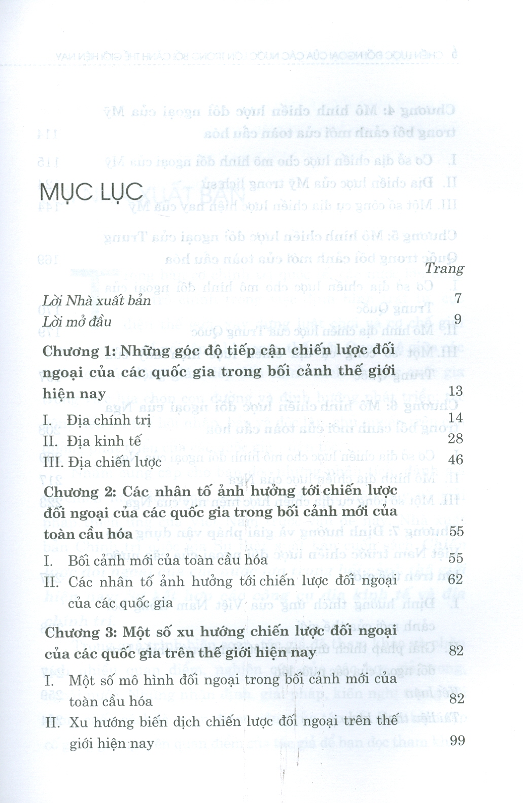 Chiến Lược Đối Ngoại Của Các Nước Lớn Trong Bối Cảnh Thế Giới Hiện Nay: Sự Kết Hợp Các Công Cụ Địa Kinh Tế Và Địa Chính Trị