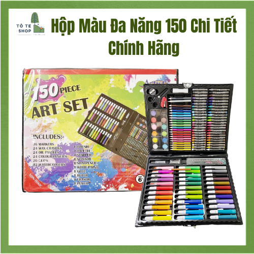 Hộp Bút Màu 150 Chi Tiết Dùng Để Vẽ Và Sáng Tạo Nghệ Thuật Cho Bé, Giá Cực Rẻ