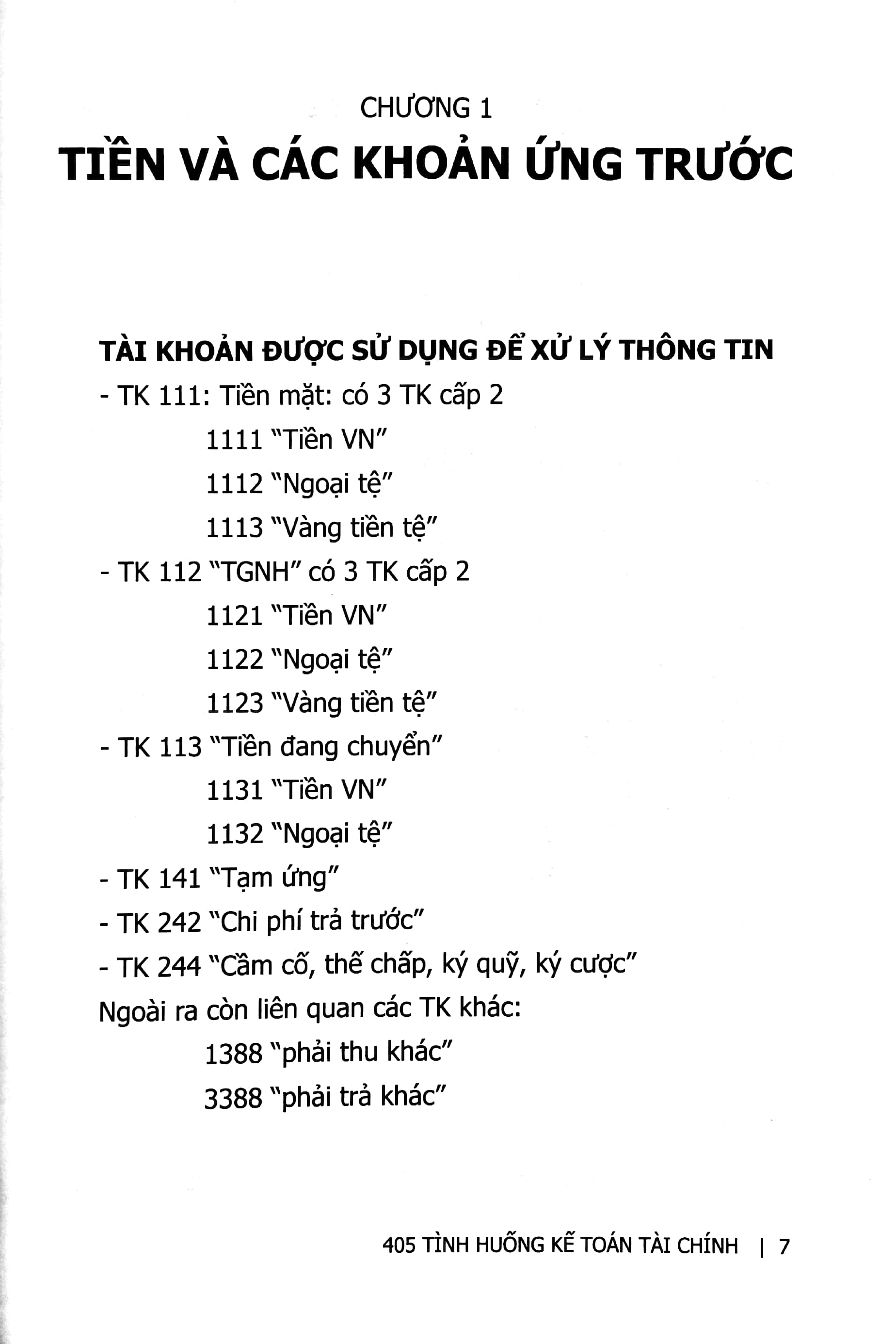 405 Tình Huống Kế Toán Tài Chính