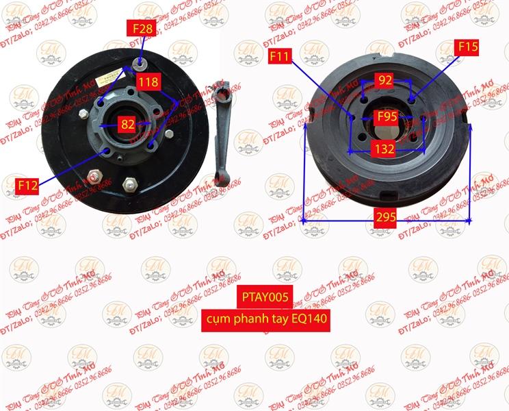 cụm phanh tay EQ140