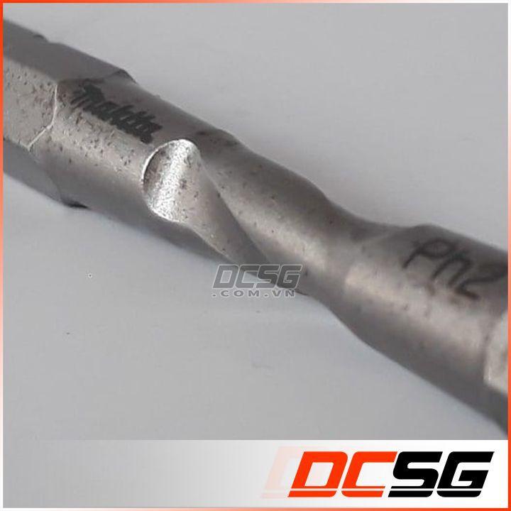 Mũi vít 2 đầu Torsion bạc 1/4" PH2x120mm Makita A-59586