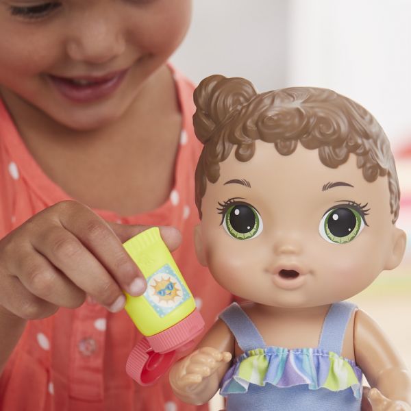 Búp bê Baby Alive Hasbro Bé Lucy đi biển E8718