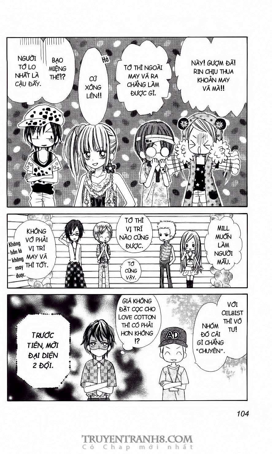 tiệm thời trang, love cotton chapter 22 17