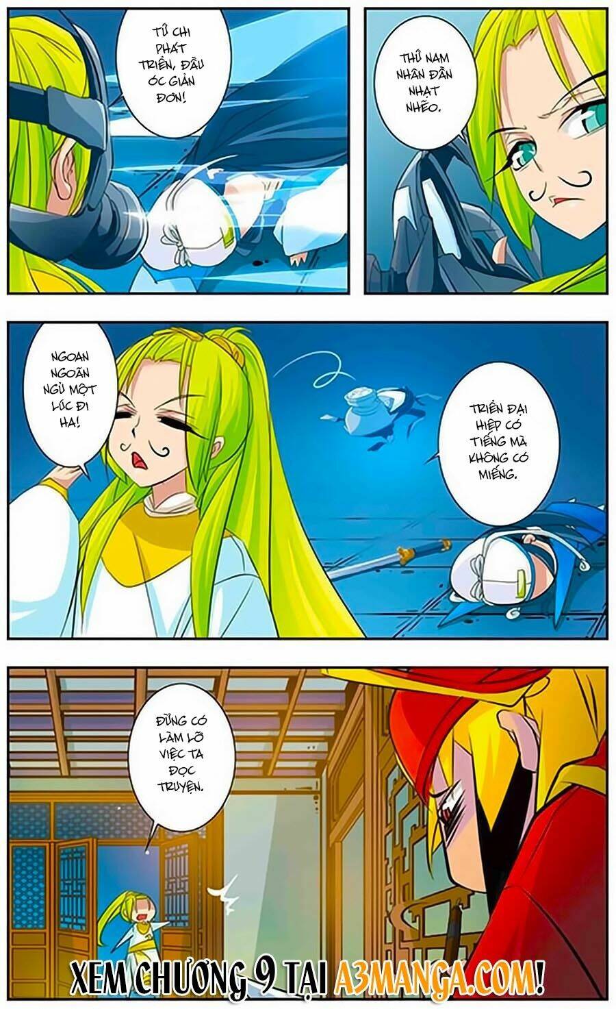 bao thanh thiên thả mèo bắt chuột chapter 8 8