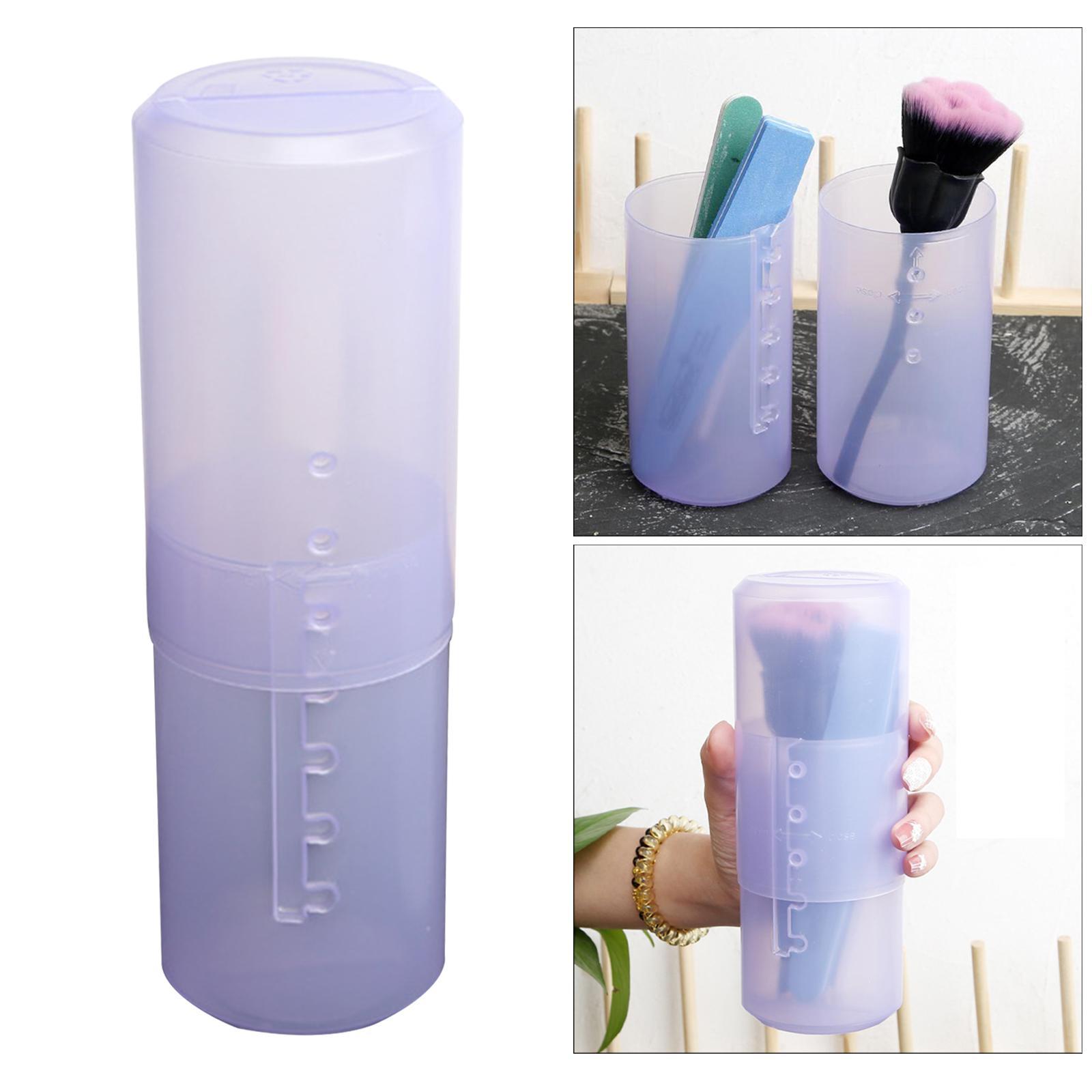 Makeup Brush Holder Storage Box Cup Organizer
