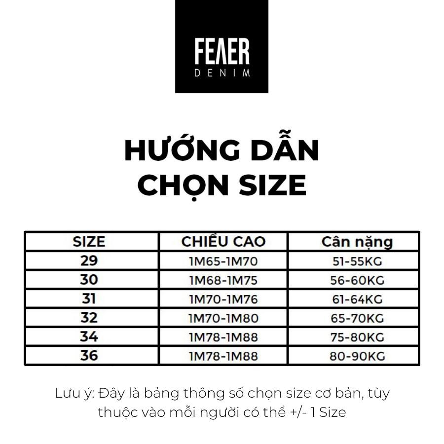 Quần nam kaki short FEAER chất kaki trơn KAKI PREMIUM COTTON - MÀU ĐEN