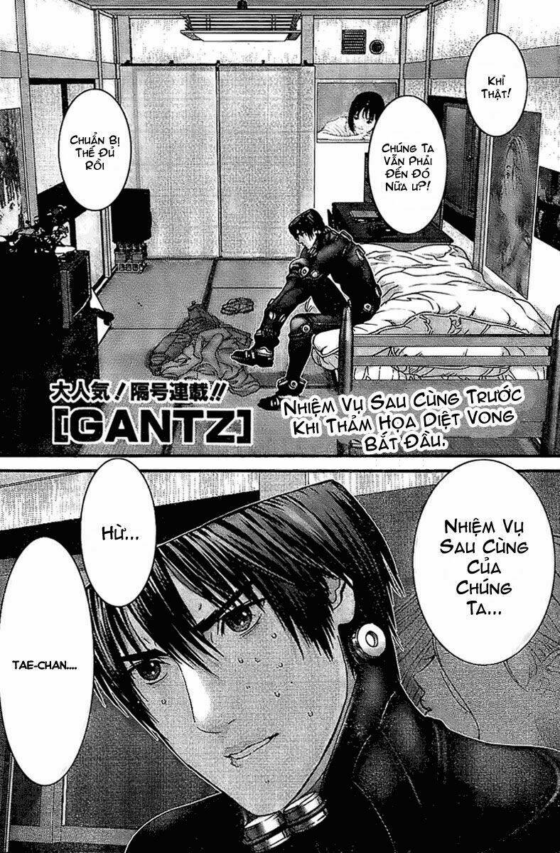 Gantz Chapter 290: Trí tuệ giống như là một thứ ... - Trang 0