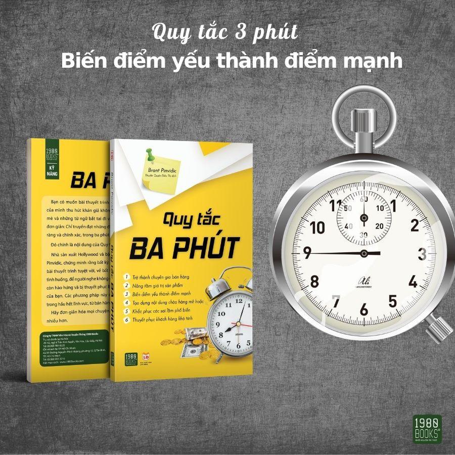 Sách  Quy Tắc Ba Phút