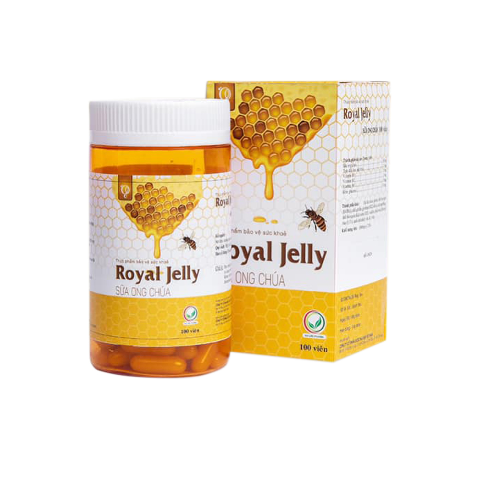 Viên Sữa Ong Chúa Royal Jelly - Mờ Nám, Sạm, Thâm