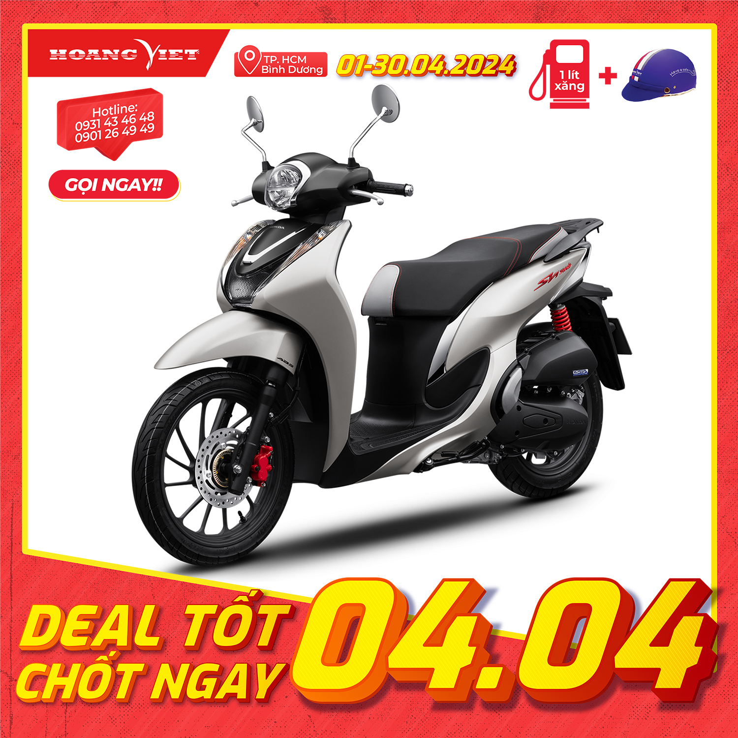 Xe Máy Honda SHMODE 2024 - Phiên Bản Đặc Biệt