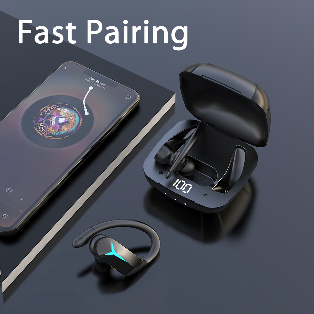 Tai nghe Bluetooth TWS Thể thao Âm thanh nổi HiFi Bluetooth V5.0 Điều khiển cảm ứng cho điện thoại