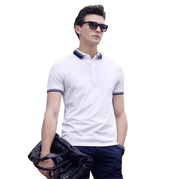 Áo Thun Nam Trơn Viền Tay - BAO CHẤT