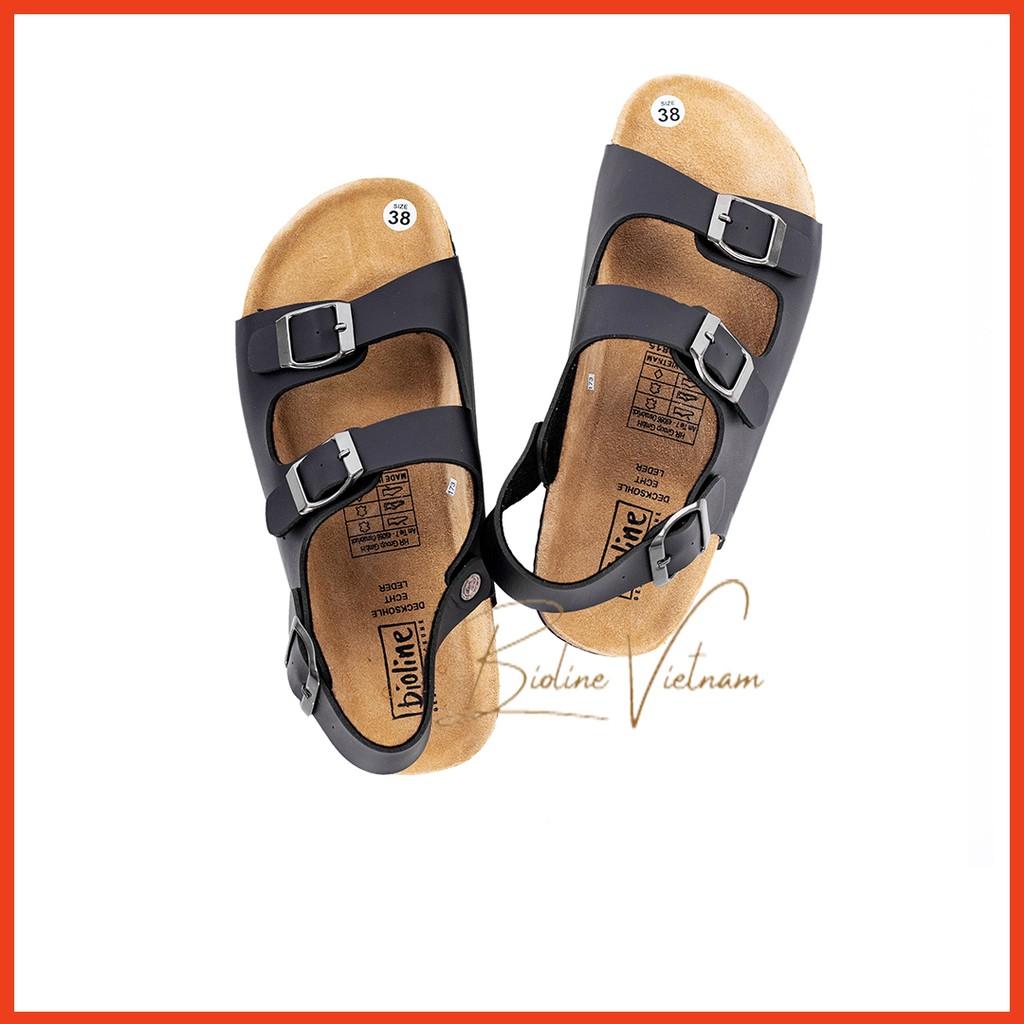 Dép Sandal Đế trấu, Da Pu mã 02 Pu