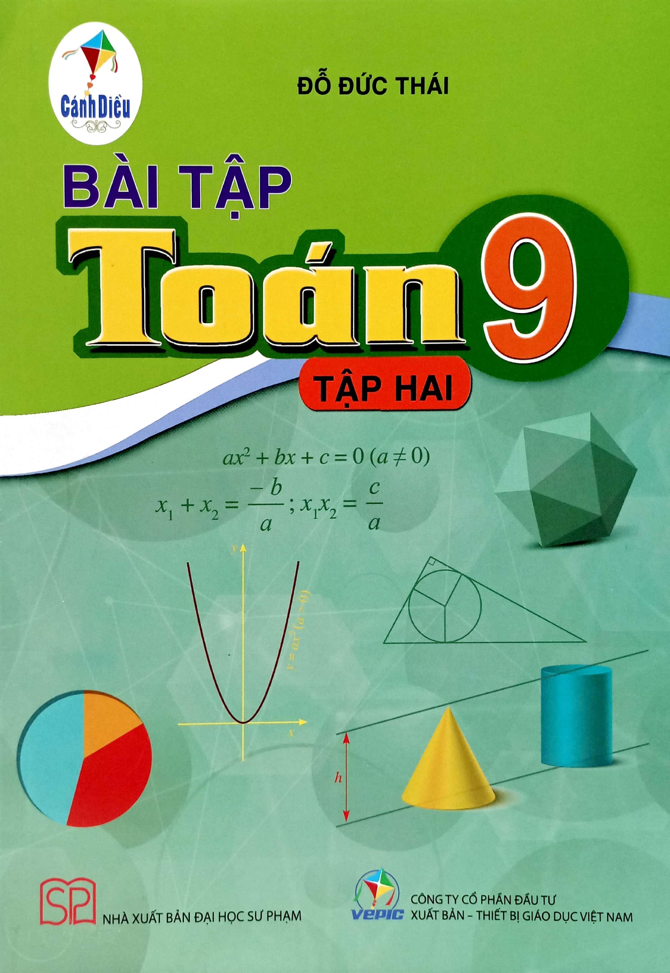 Bài Tập Toán 9 - Tập 2 (Cánh Diều) (Chuẩn)