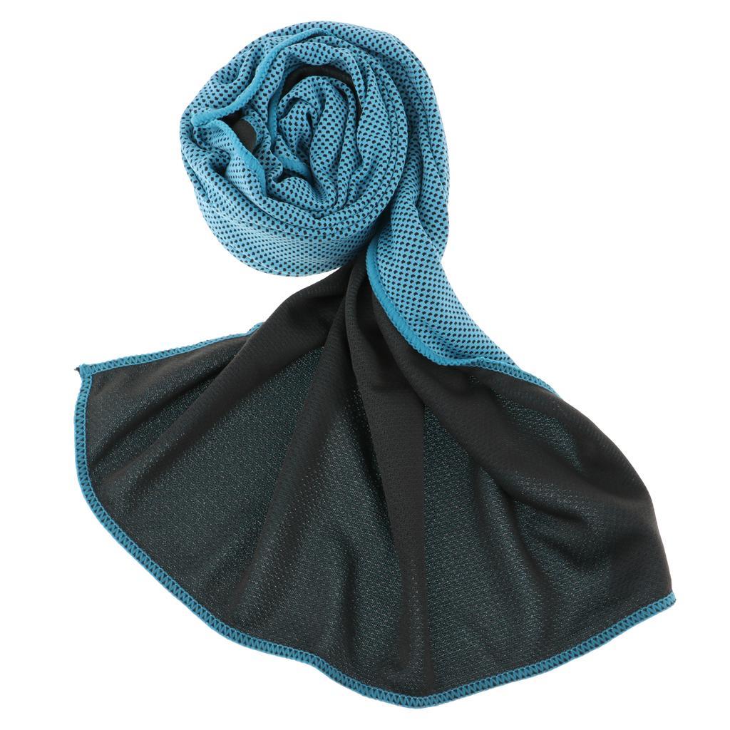 Sports Cooling Towel Microfiber Bathing Washcloth Lightweight Towel for Camping Hiking Travel Swimming Yoga