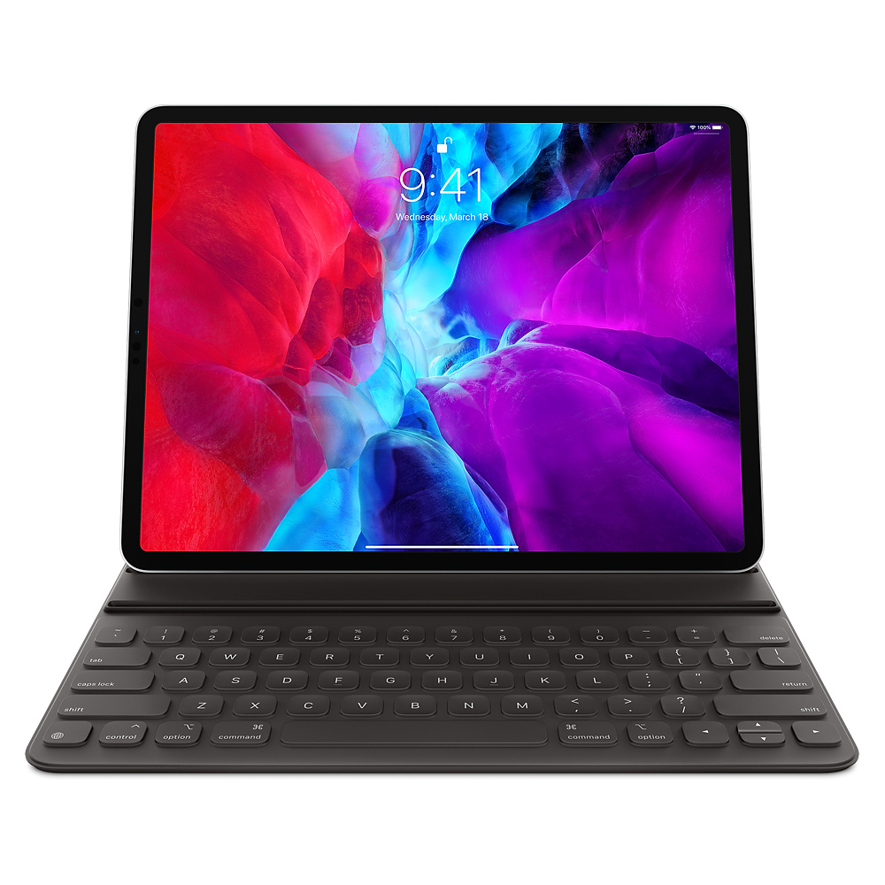 Bao Da Kèm Bàn Phím Apple Smart Keyboard Folio Cho iPad Pro 2020 - Hàng Chính Hãng