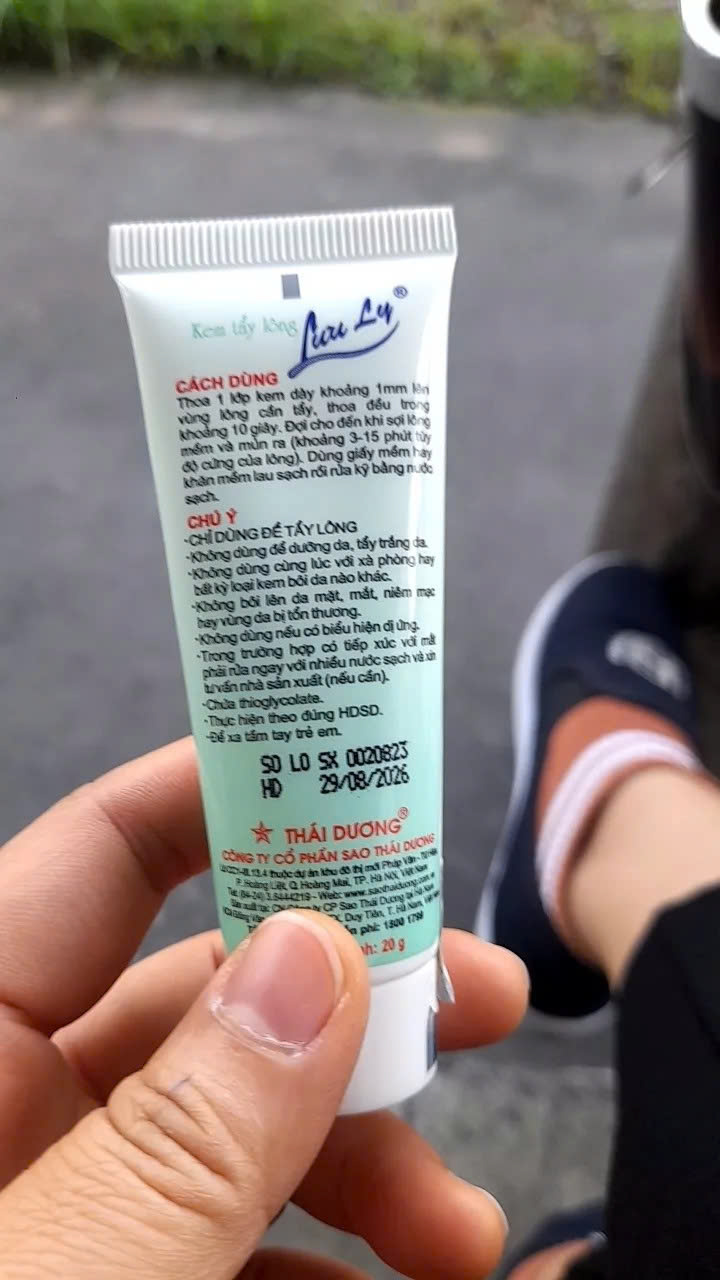 Kem tẩy lông nách, tay, chân, Đùi, Đường Bikini 20g Tẩy lông nhẹ nhàng, không gây đau và làm chậm thời gian lông mọc trở lại