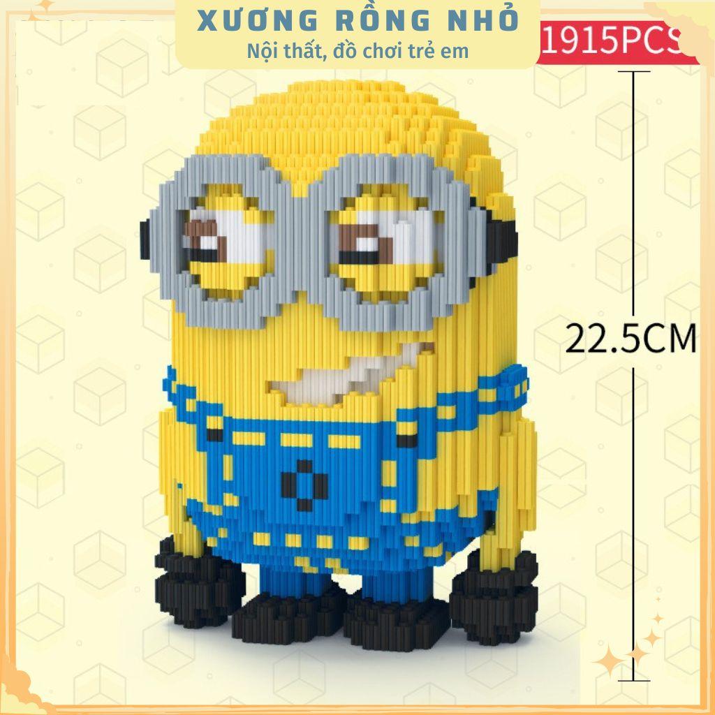 Đồ Chơi Mô Hình Lắp Ráp Nhân Vật Hoạt Hình Disney Minion 23cm