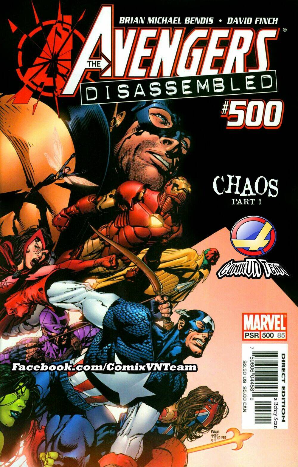 Avengers Disassembled chapter 1 1