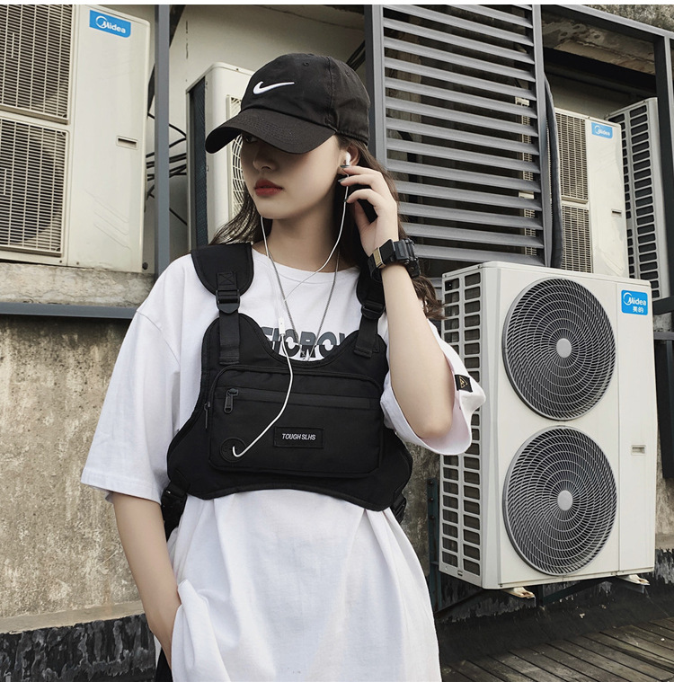 Túi đeo trước ngực,Túi chiến thuật đeo trước ngực Unisex kích thước 23x3x14 - Hàng chính hãng
