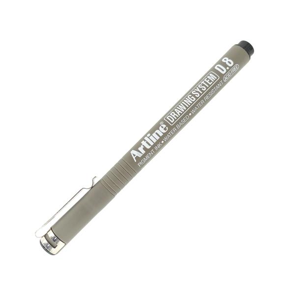 Bút Vẽ Kỹ Thuật 0.8 mm - Artline EK-238-BK - Màu Đen