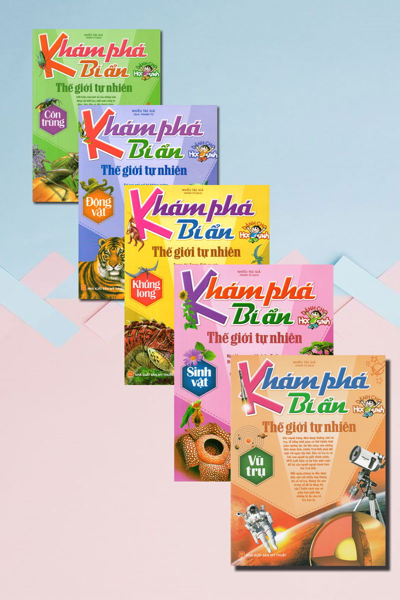 Combo Khám Phá Bí Ẩn Thế Giới Tự Nhiên Dành Cho Học Sinh  _ML