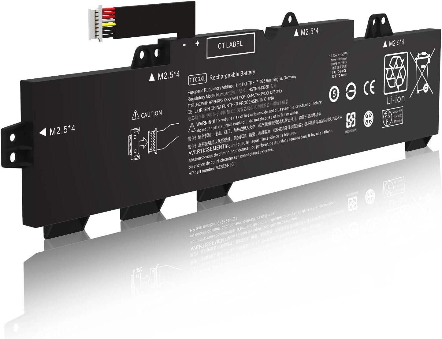 Pin dành cho Laptop Battery for HP EliteBook 850 G6 850 G5 ZBook 15U G5 G6 - TT03XL hàng nhập khẩu