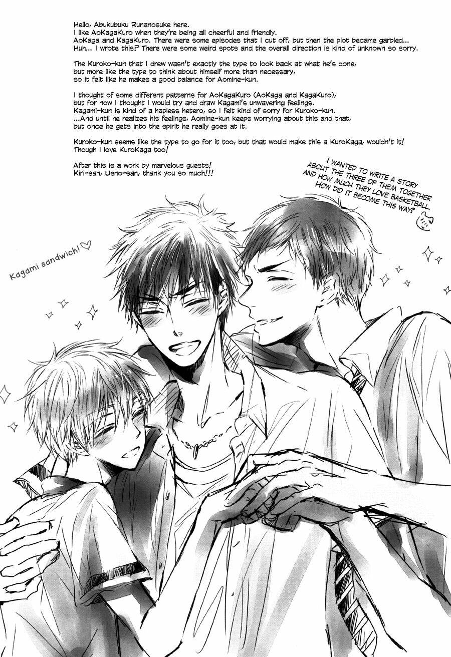 kuroko – tuyển thủ vô hình: good night darling chapter 1 32