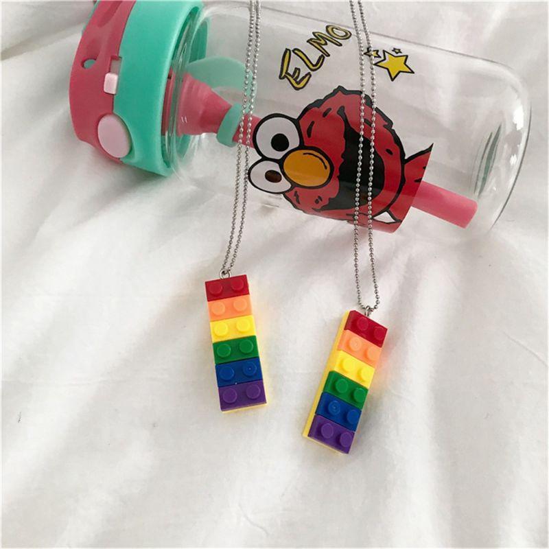 Dây chuyền lego bảy sắc cầu vồng