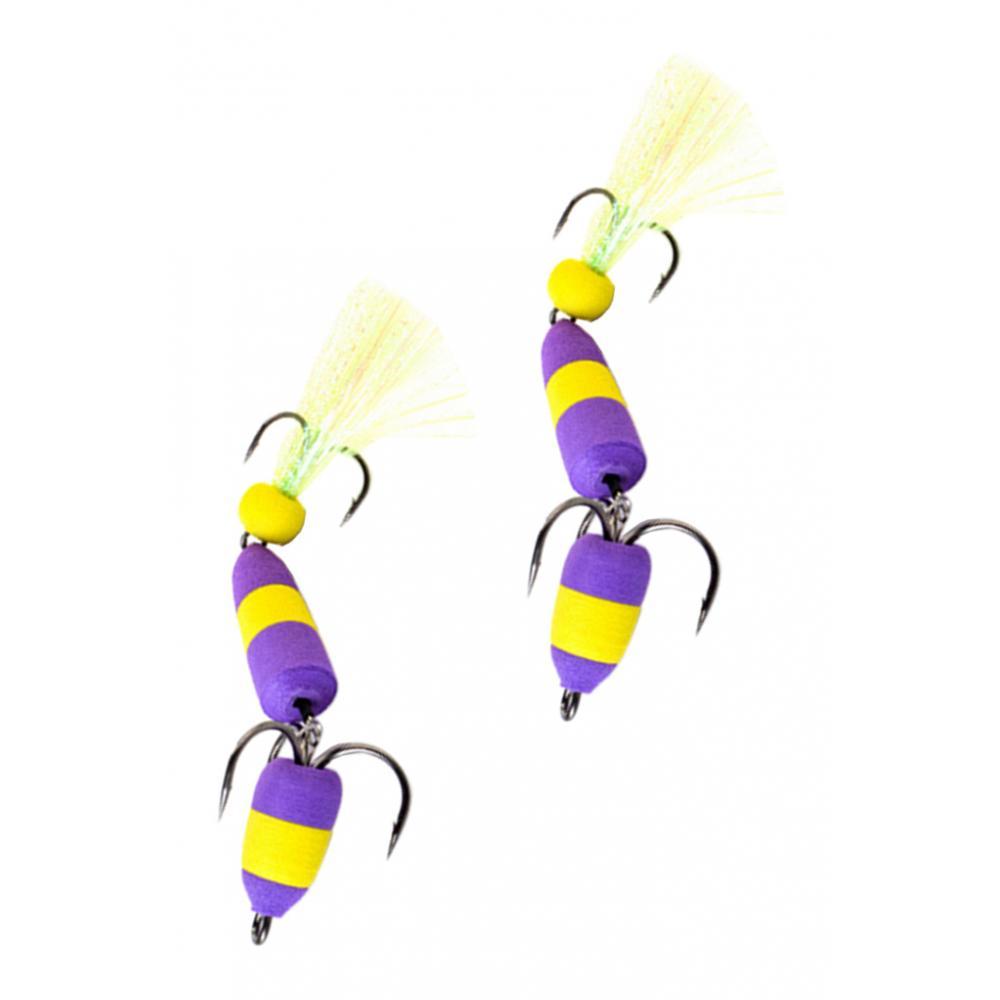 2pcs Topwater Floating Artificial Baits Crankbaits Jerkbaits Swimbaits