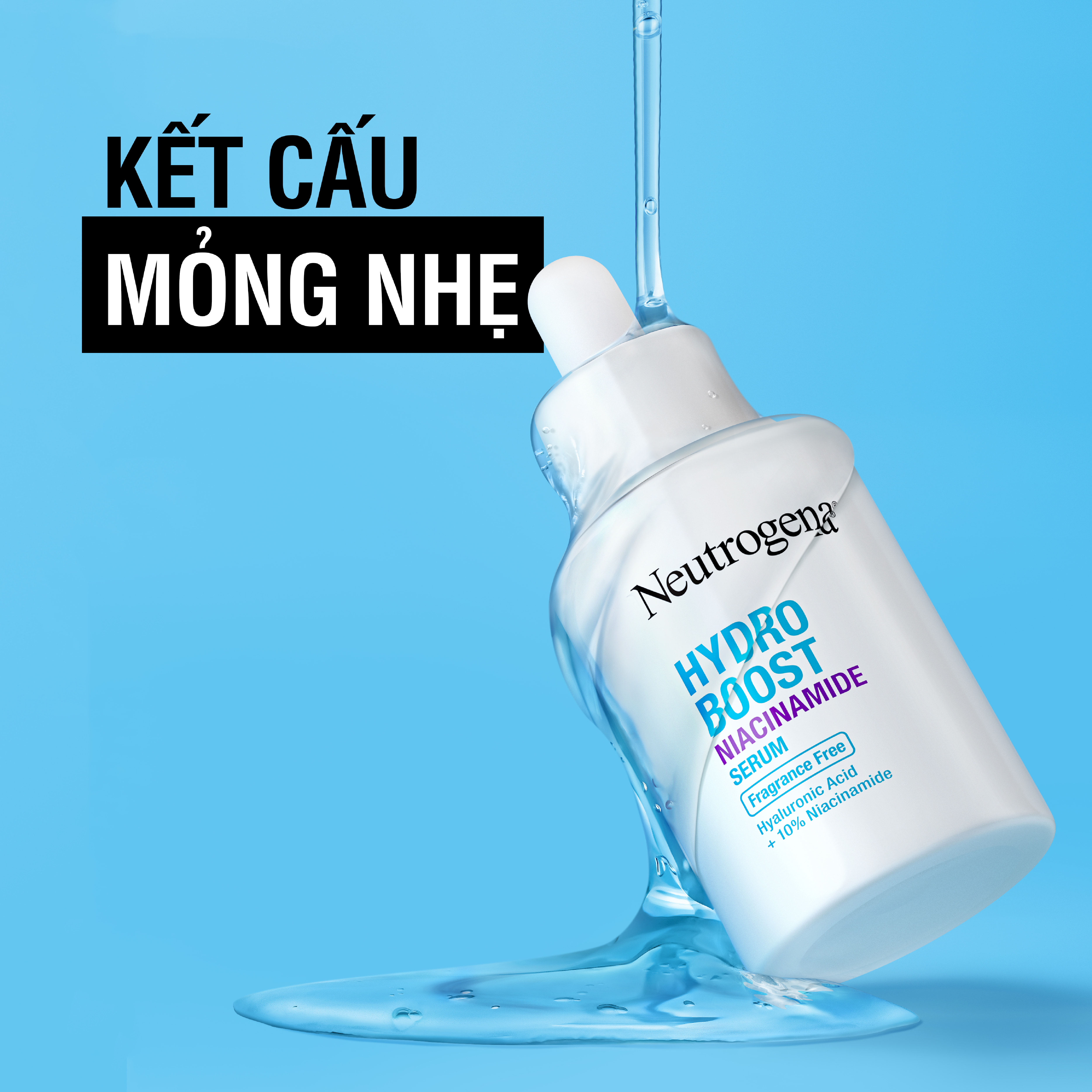 Tinh Chất Dưỡng Ẩm Neutrogena Hydroboost Niacinamide Serum 30ml