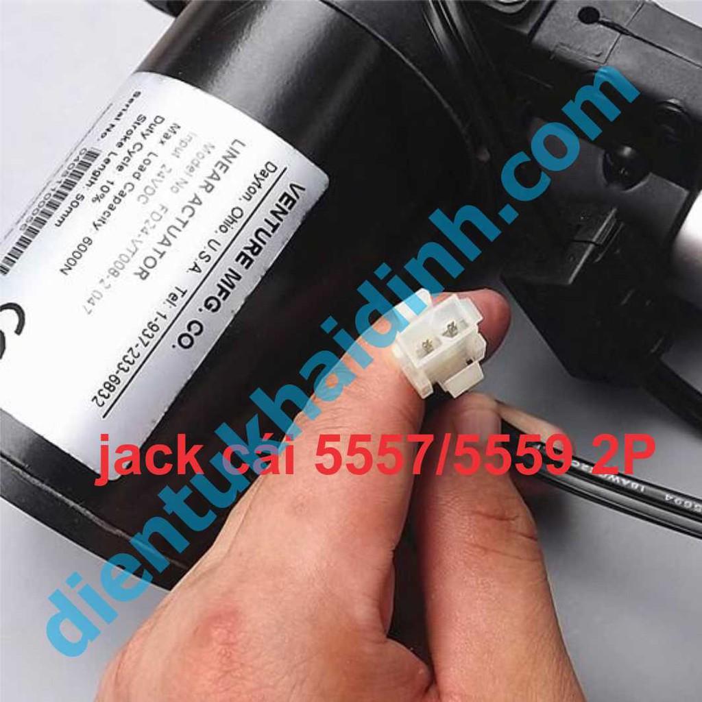 Động cơ đẩy DC 24V 0.3A 6000N 1.6kg khoảng cách 46mm, tự động ngắt làm giường tự động kde4389