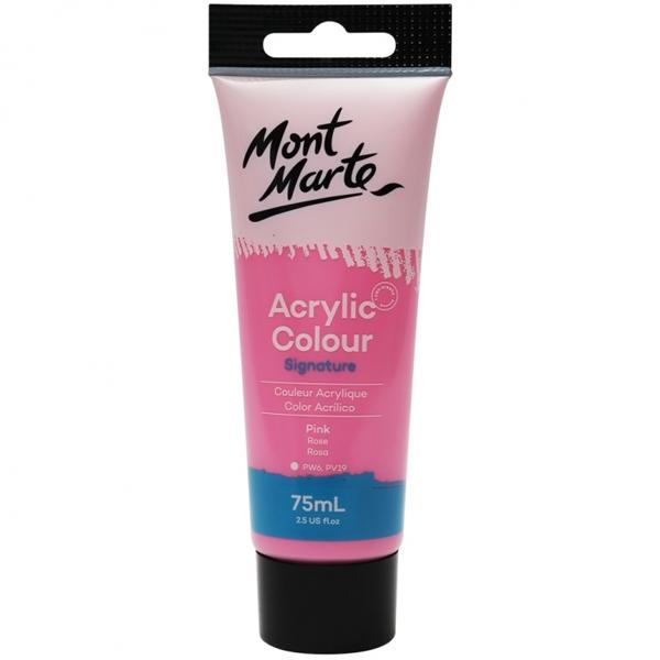 Màu Acrylic Mont Marte 75 ML MSCH7508 - Màu Hồng