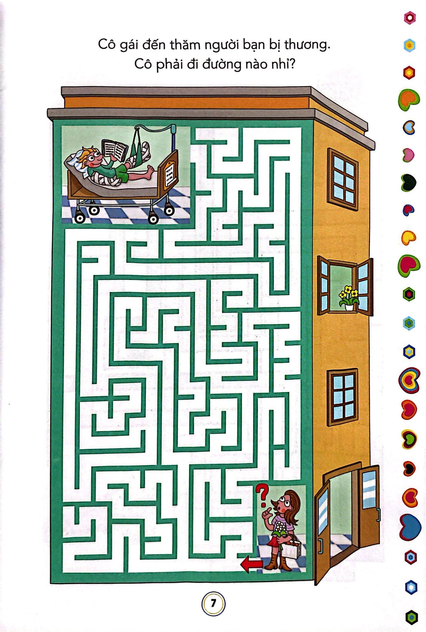 Sách - Rèn Trí Thông Minh - Bé Tìm Đường - Tập 1