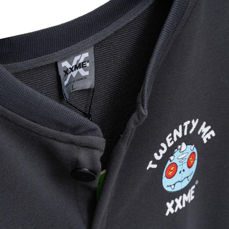 Áo khoác nỉ tay dài khủng long bông xù 3D Thug Rawr Cardigan XXME