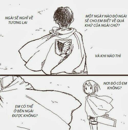 tấn công người khổng lồ - doujinshi rivapetra chapter 4 12