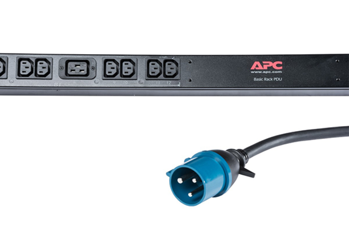 Thanh nguồn Rack PDU Basic, Zero U, 32A, 230V, (20)C13 &amp; (4)C19 APC AP7553 - Hàng Chính Hãng