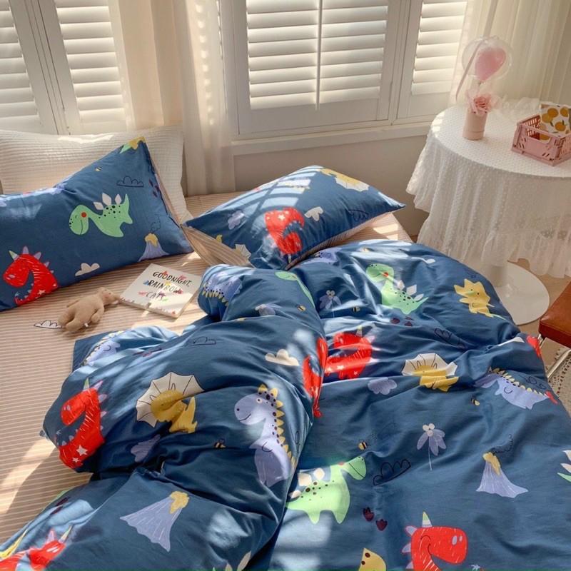 Set Cotton Living Hàng Nhập Khẩu Cao Cấp 4 Món BST Hello Summer