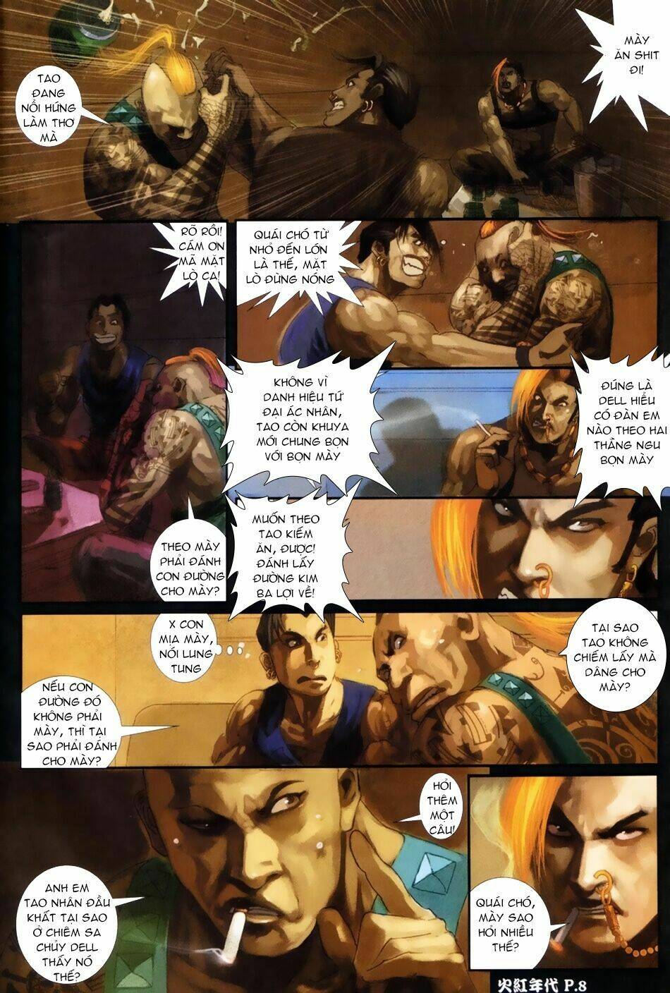 hỏa hồng niên đại hắc cốt đường chapter 60 7