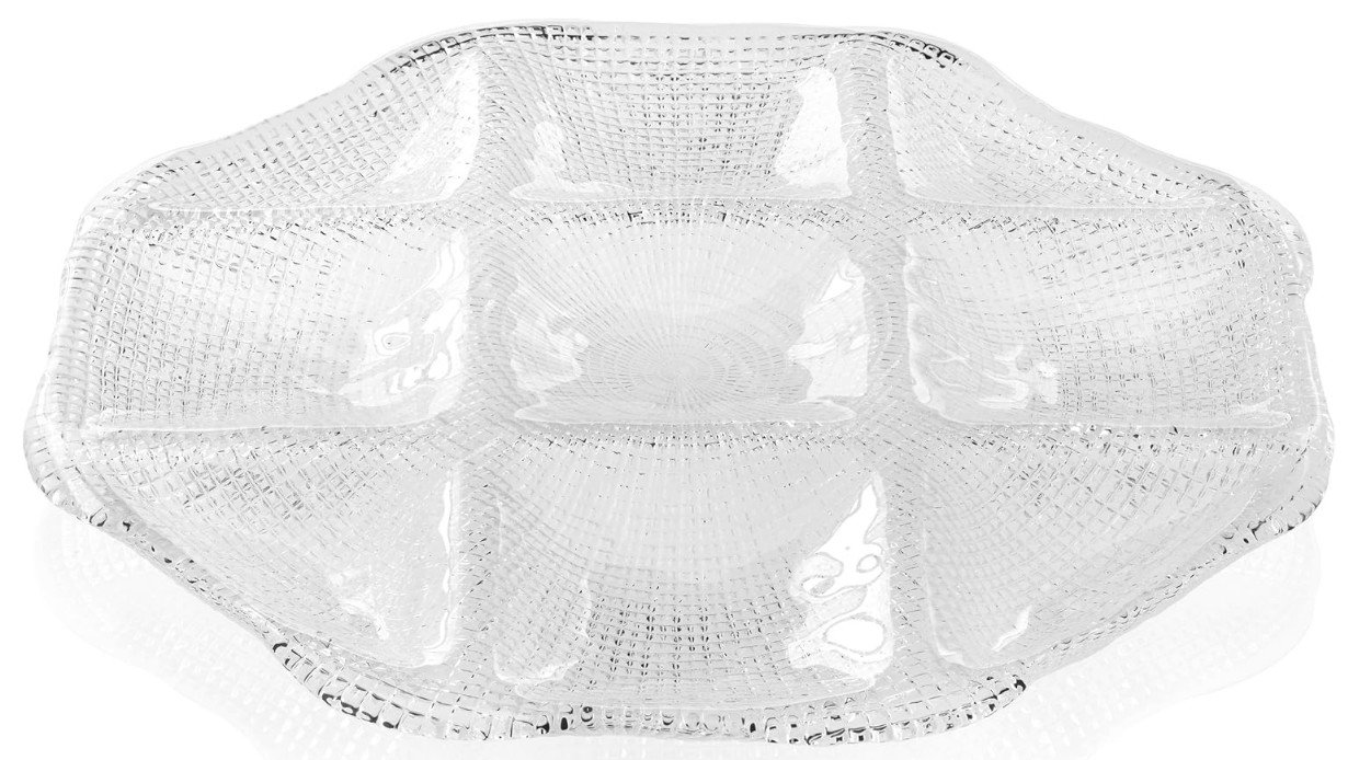 Đĩa IVV Diamante Octagonal 33cm hàng chính hãng