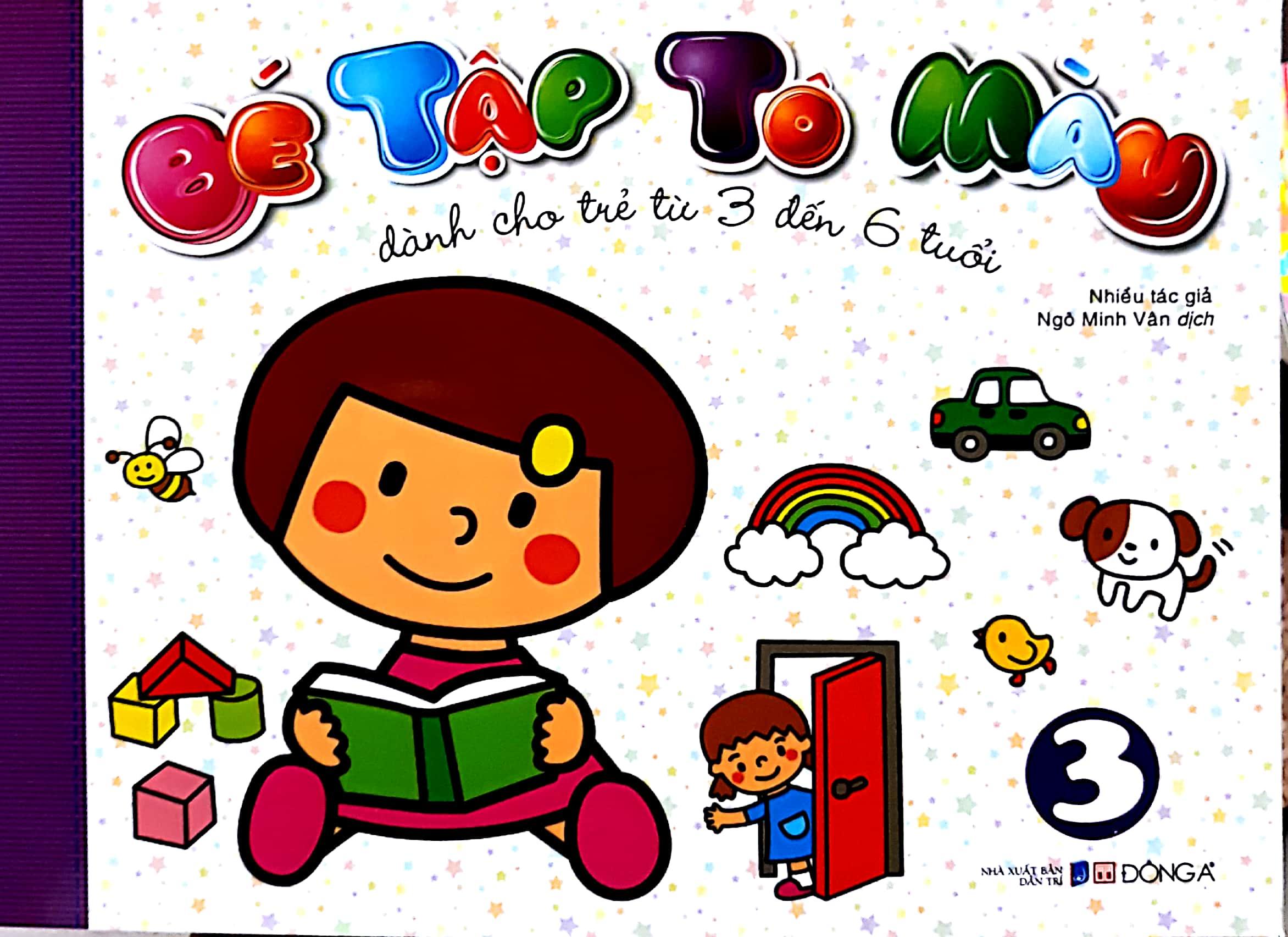 Bé Tập Tô Màu (3-6 Tuổi) - Tập 3