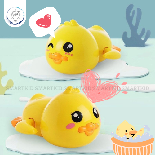 Combo 2 Vịt bơi trong bồn nước 2 màu - Đồ chơi thả bồn tắm cho bé