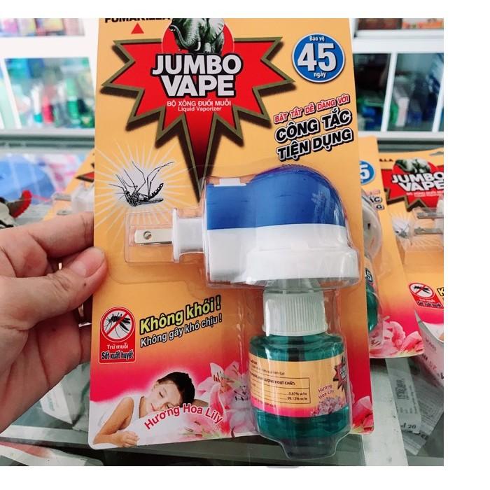 Bộ Xông Đuổi Muỗi Jumbo V.a.p.e