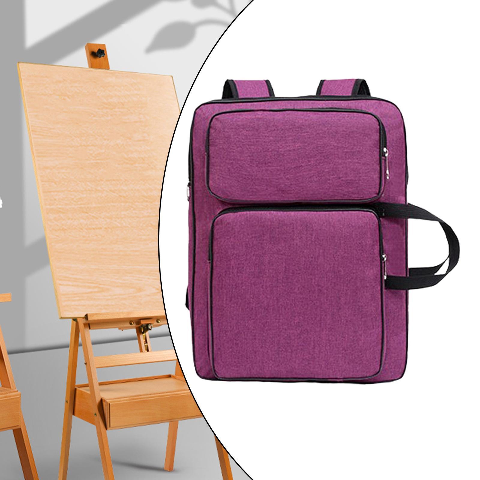 A3 Art Portfolio Case Tote Bag Water Resistant Art Supplies Artists Backpack