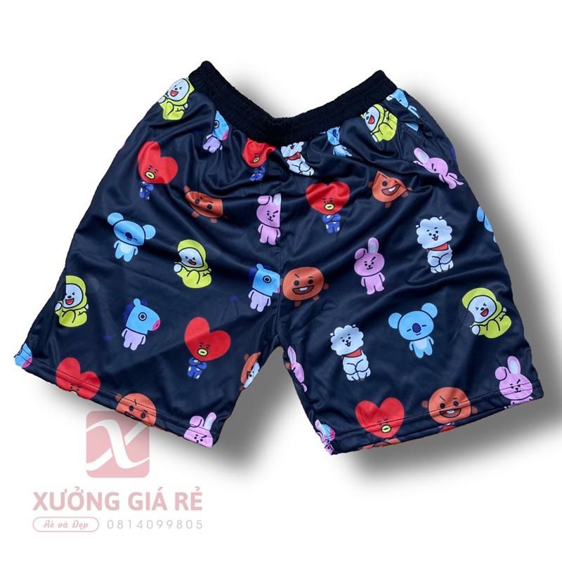QUẦN ĐÙI HOẠT HÌNH COTTON MẪU MỚI