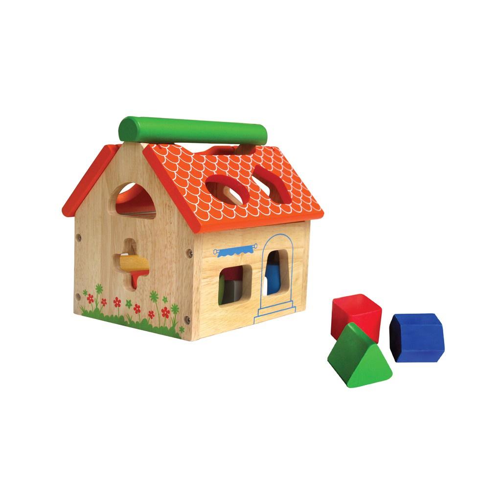 Đồ chơi gỗ Winwintoys - Nhà thả 12 khối- 68022Q12